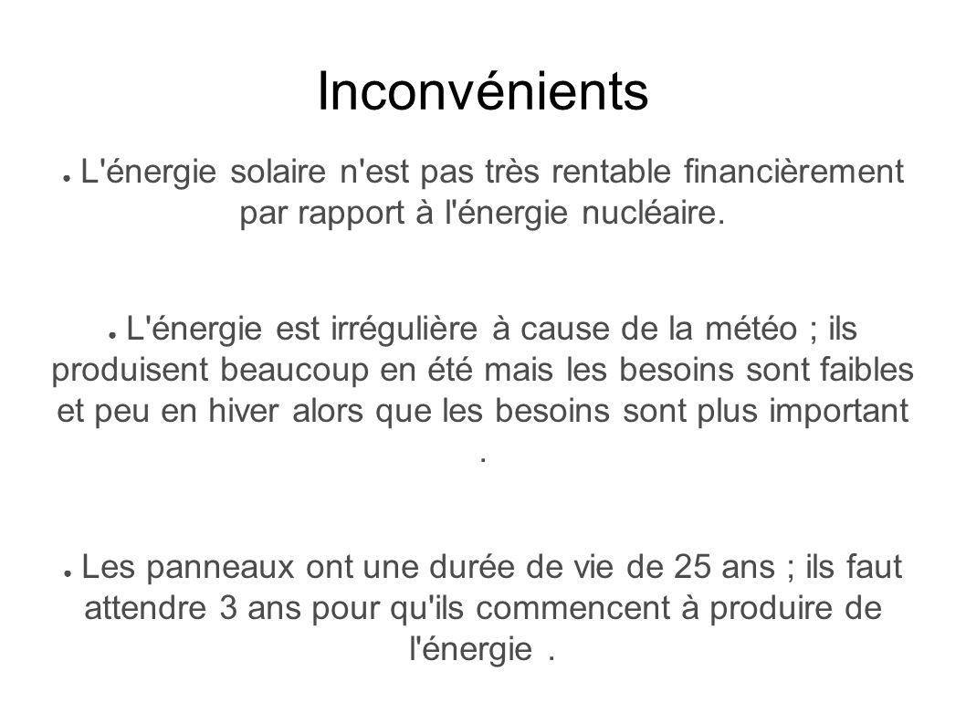 découvrez les avantages des panneaux photovoltaïques : une solution énergétique durable, économique et respectueuse de l'environnement, qui vous permet de réduire vos factures d'électricité tout en contribuant à la transition énergétique.