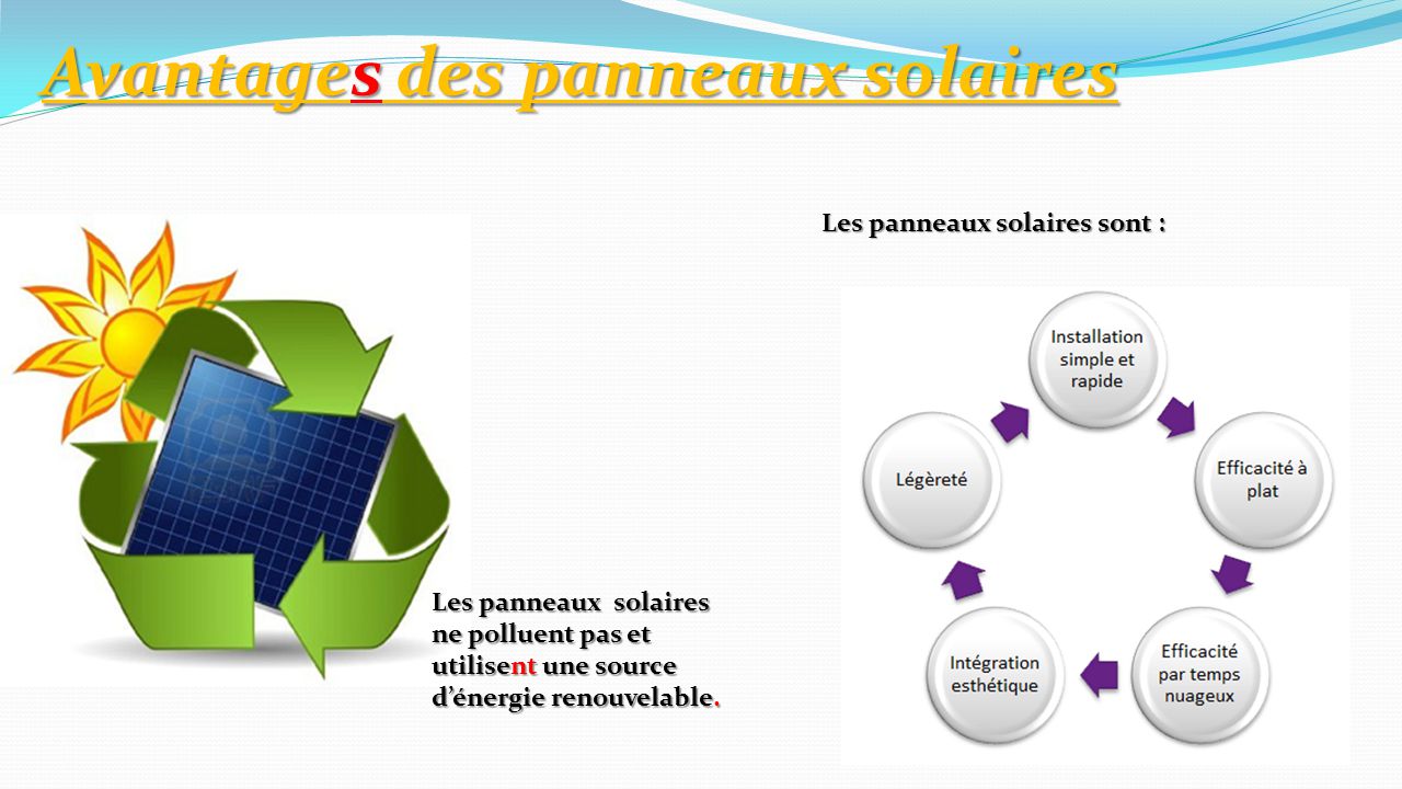 découvrez les avantages des panneaux solaires : une source d'énergie renouvelable, des économies sur vos factures d'électricité, et un impact positif sur l'environnement. informez-vous sur les bénéfices fiscaux et les aides disponibles pour installer votre système solaire.