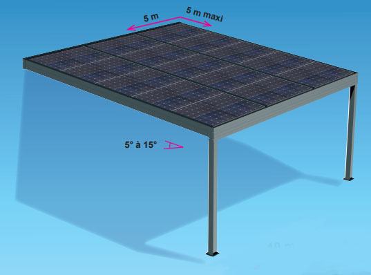 installation-pergola-solaire-3 Guide complet pour l'installation d'une pergola solaire on grid