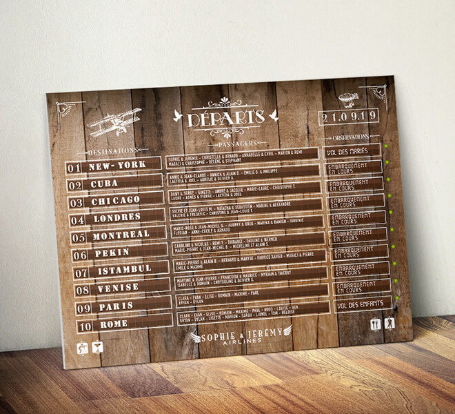 panneau-plan-de-table-mariage-bois-4 Le charme intemporel d'un panneau plan de table mariage en bois