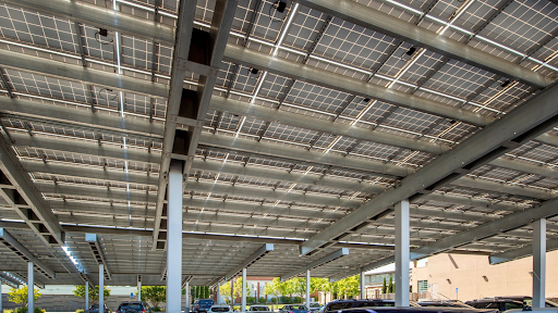 panneaux-solaires-parking Les panneaux solaires sur les ombrières de parking